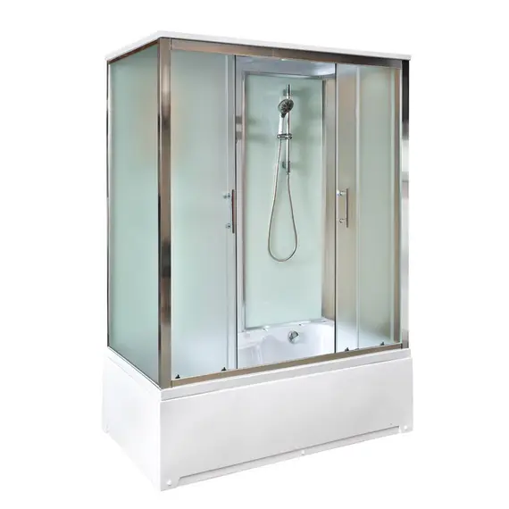 ДУШЕВАЯ КАБИНА DETO EM4517GM+EL С ГИДРОМАССАЖЕМ И ЭЛЕКТРИКОЙ