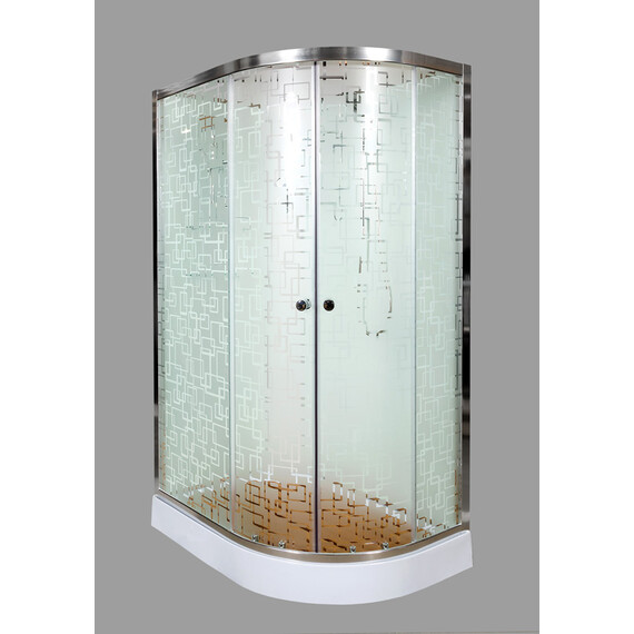 ДУШЕВАЯ КАБИНА DETO EM1511LNGM С ГИДРОМАССАЖЕМ