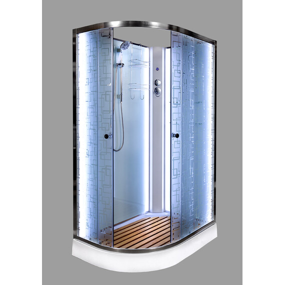 ДУШЕВАЯ КАБИНА DETO EM1511RNLED ПРАВАЯ