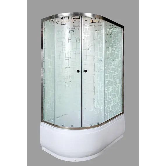 ДУШЕВАЯ КАБИНА DETO EM4511RNGM С ГИДРОМАССАЖЕМ, ПРАВАЯ