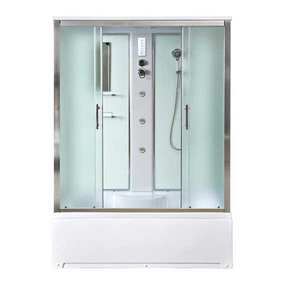 ДУШЕВАЯ КАБИНА DETO EM4517GM+EL С ГИДРОМАССАЖЕМ И ЭЛЕКТРИКОЙ