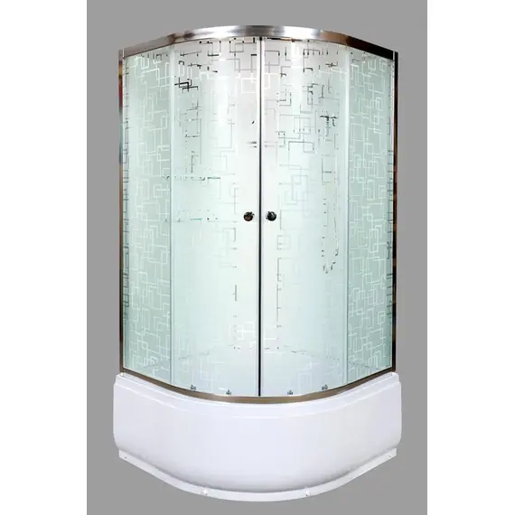 ДУШЕВАЯ КАБИНА DETO EM4510NGM С ГИДРОМАССАЖЕМ