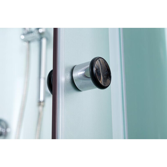 ДУШЕВАЯ КАБИНА DETO D120SREL С ЭЛЕКТРИКОЙ, ПРАВАЯ