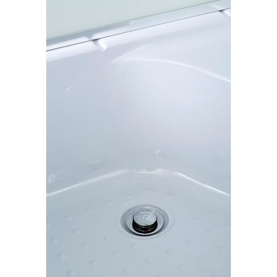 ДУШЕВАЯ КАБИНА DETO D120SREL С ЭЛЕКТРИКОЙ, ПРАВАЯ