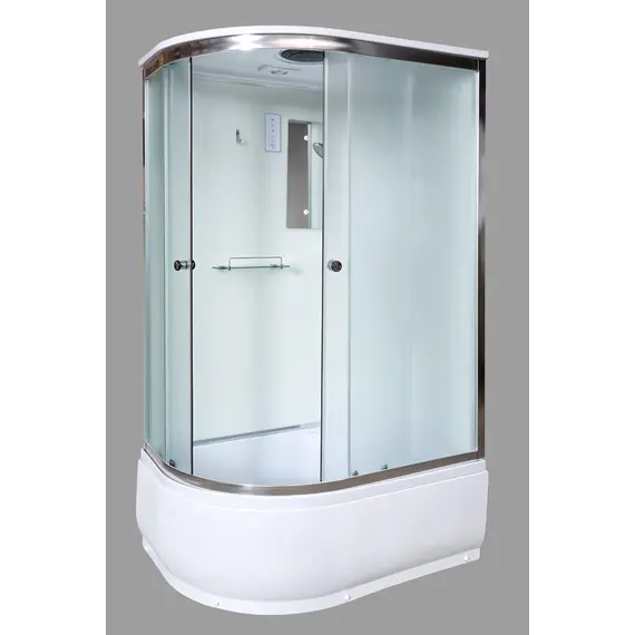ДУШЕВАЯ КАБИНА DETO D120SREL С ЭЛЕКТРИКОЙ, ПРАВАЯ