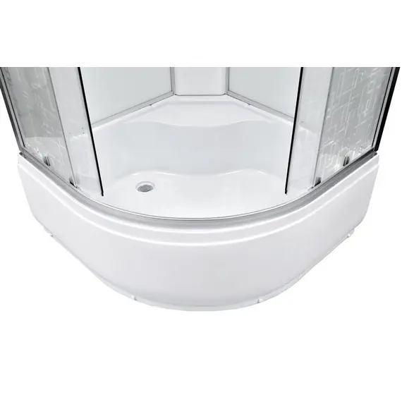 ДУШЕВАЯ КАБИНА DETO EM4580GM+EL С ГИДРОМАССАЖЕМ И ЭЛЕКТРИКОЙ