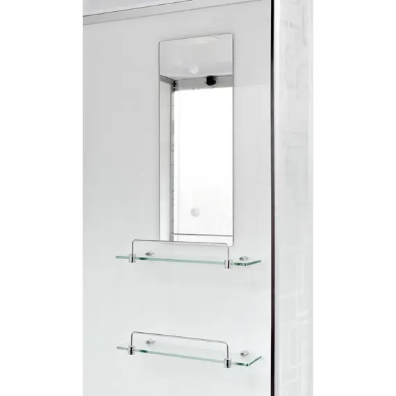 ДУШЕВАЯ КАБИНА DETO EM4580GM+EL С ГИДРОМАССАЖЕМ И ЭЛЕКТРИКОЙ