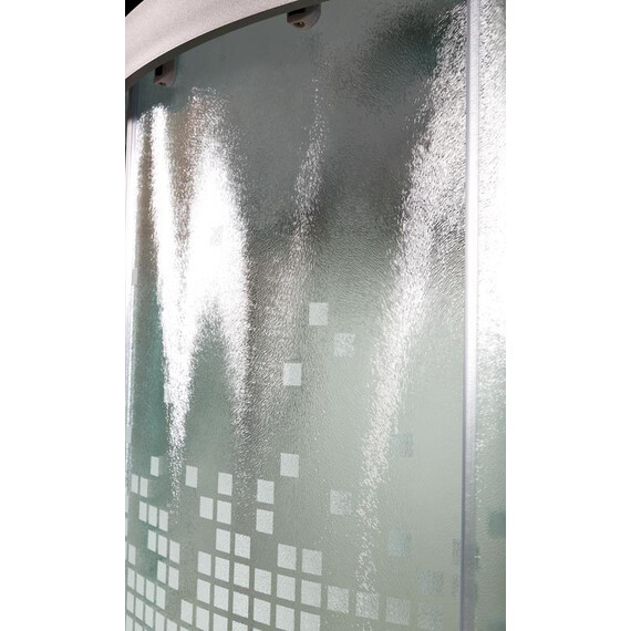 ДУШЕВАЯ КАБИНА DETO L901GM+EL С ГИДРОМАССАЖЕМ И ЭЛЕКТРИКОЙ