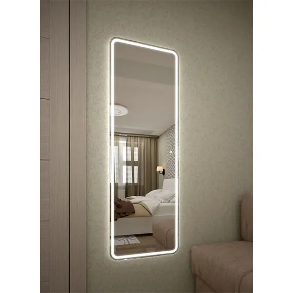         ЗЕРКАЛО RELISAN TAFFY 455Х1350 С ПОДСВЕТКОЙ