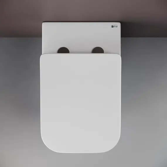 НАПОЛЬНЫЙ ПРИСТАВНОЙ УНИТАЗ CERAMICA NOVA CUBIC RIMLESS