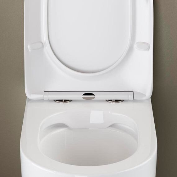 НАПОЛЬНЫЙ ПРИСТАВНОЙ УНИТАЗ CERAMICA NOVA MIA RIMLESS