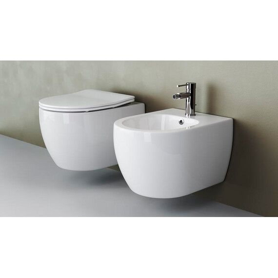 ПОДВЕСНОЕ БИДЕ CERAMICA NOVA PLAY