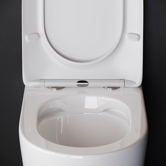 НАПОЛЬНЫЙ ПРИСТАВНОЙ УНИТАЗ CERAMICA NOVA HIGHLIGHT RIMLESS