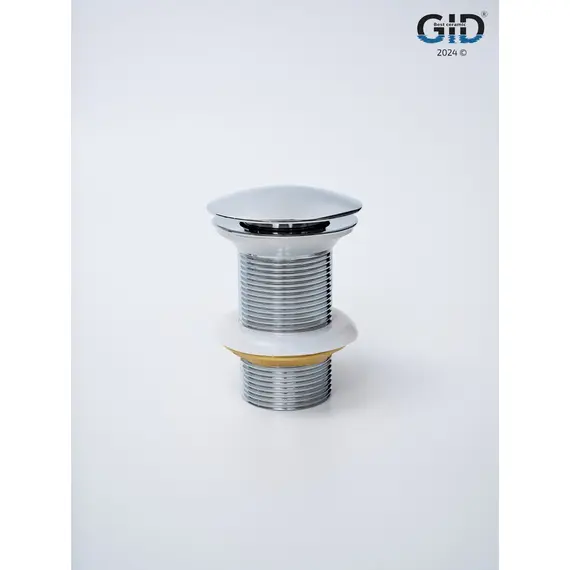 ДОННЫЙ КЛАПАН GID CH100 ХРОМ БЕЗ ПЕРЕЛИВА