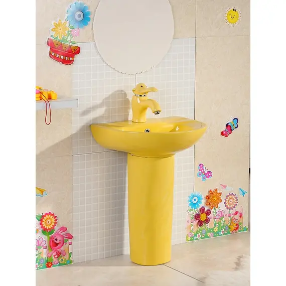 ДЕТСКАЯ РАКОВИНА GID NB192Y ЖЕЛТАЯ