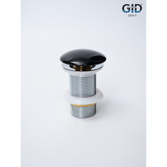 ЧЕРНЫЙ КЕРАМИЧЕСКИЙ ДОННЫЙ КЛАПАН GID BL100 БЕЗ ПЕРЕЛИВА