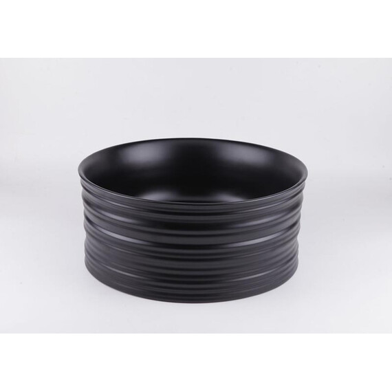 ЧЕРНАЯ МАТОВАЯ КЕРАМИЧЕСКАЯ РАКОВИНА GID BM969