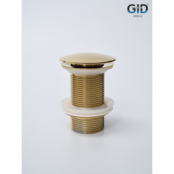 ЗОЛОТОЙ КЕРАМИЧЕСКИЙ ДОННЫЙ КЛАПАН GID G100