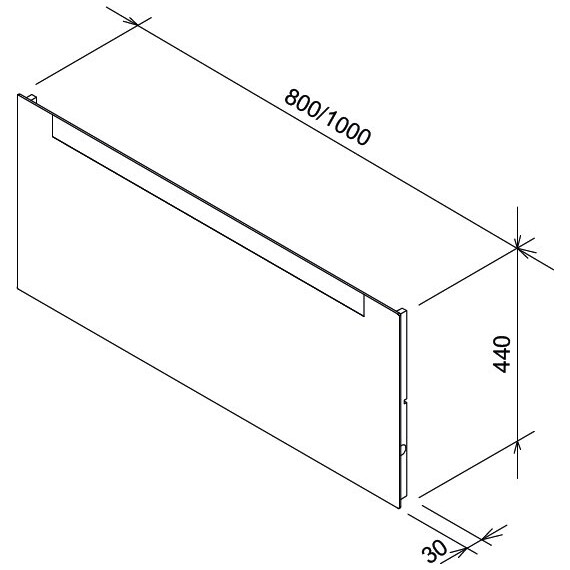 ЗЕРКАЛО RAVAK CLEAR 1000