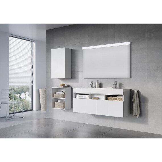 ШКАФ БОКОВОЙ RAVAK SB NATURAL 450 БЕЛЫЙ