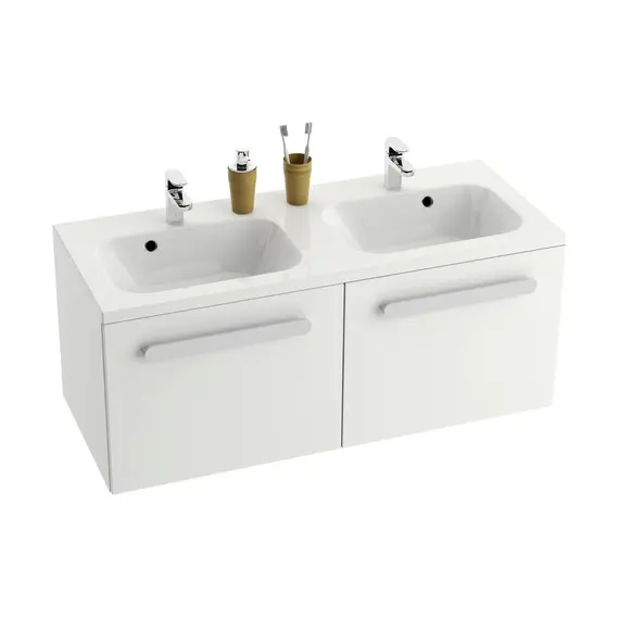 ТУМБА ПОД УМЫВАЛЬНИК RAVAK SD 1200 CHROME БЕЛЫЙ ГЛЯНЕЦ