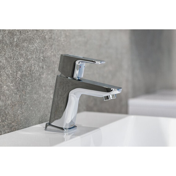 СМЕСИТЕЛЬ ДЛЯ УМЫВАЛЬНИКА БЕЗ ДОННОГО КЛАПАНА 140 ММ RAVAK TD 012.00