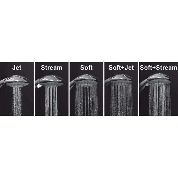ЛЕЙКА КРУГЛАЯ 5 ФУНКЦИЙ RAVAK 952.00