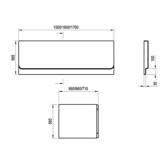 ВАННА АКРИЛОВАЯ RAVAK CHROME 150X70 ВАННА АКРИЛОВАЯ RAVAK CHROME 150X70