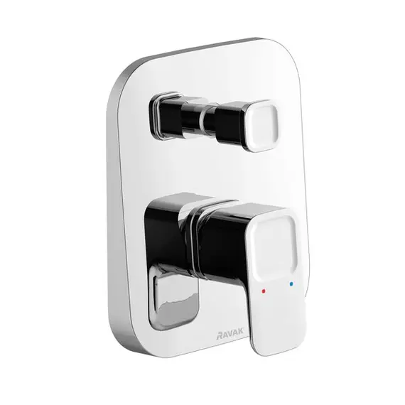 СМЕСИТЕЛЬ ВСТРОЕННЫЙ С ПЕРЕКЛЮЧАТЕЛЕМ RAVAK TD 061.00