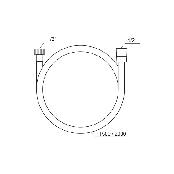 ДУШЕВОЙ ШЛАНГ 150 СМ, SATINFLEX RAVAK 913.00