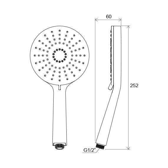 ДУШЕВАЯ ЛЕЙКА FLAT XXL 3 ФУНКЦИИ ДИАМЕТР 140 ММ RAVAK 961.00