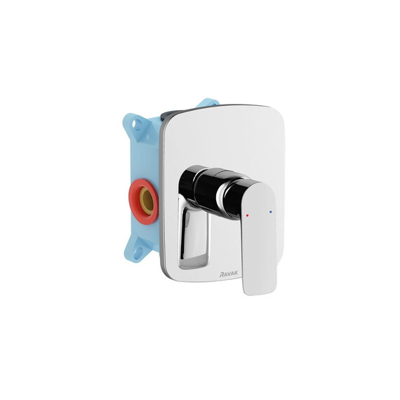 СМЕСИТЕЛЬ ВСТРОЕННЫЙ ДЛЯ ДУША БЕЗ ПЕРЕКЛЮЧАТЕЛЯ ДЛЯ R-BOX RAVAK CL 066.00
