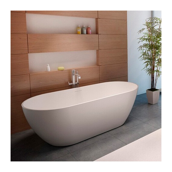 ВАННА ИЗ ИСКУССТВЕННОГО МРАМОРА RIHO BILBAO 150X75