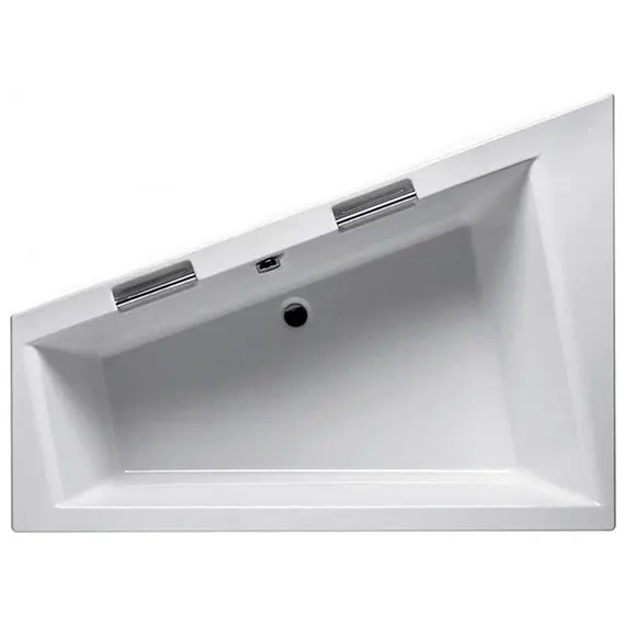 ВАННА АКРИЛОВАЯ  С МОНОЛИТНОЙ ПАНЕЛЬЮ RIHO DOPPIO PLUG & PLAY R 180X130