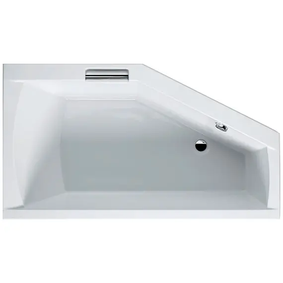 ВАННА АКРИЛОВАЯ RIHO GETA С МОНОЛИТНОЙ ПАНЕЛЬЮ PLUG & PLAY L 160X90
