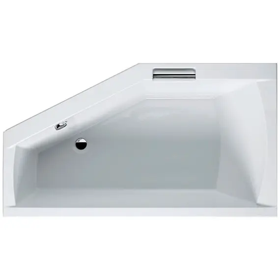 ВАННА АКРИЛОВАЯ RIHO GETA С МОНОЛИТНОЙ ПАНЕЛЬЮ PLUG & PLAY R 170X90