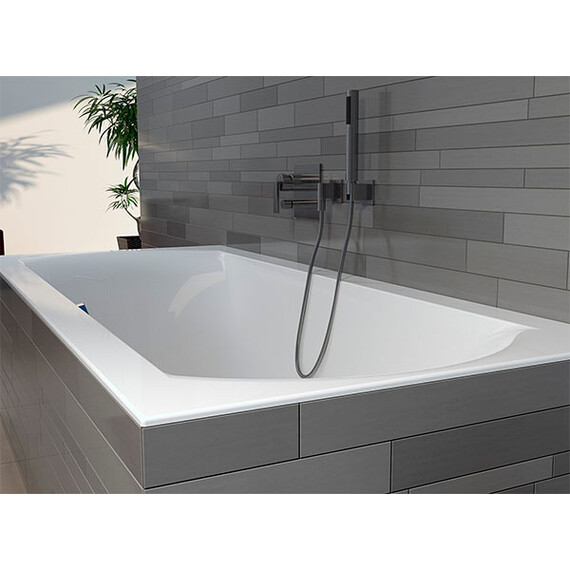 ВАННА АКРИЛОВАЯ RIHO LINARES RIGHT 170X75 C ТОНКИМ БОРТОМ