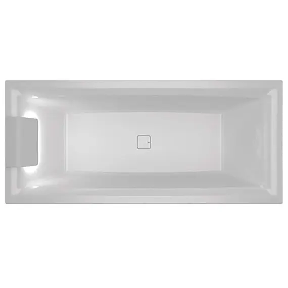 ВАННА АКРИЛОВАЯ RIHO STILL SQUARE LED L 180X80