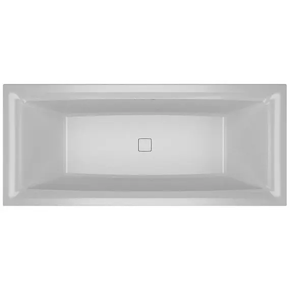 ВАННА АКРИЛОВАЯ С МОНОЛИТНОЙ ПАНЕЛЬЮ RIHO STILL SQUARE ELITE PLUG & PLAY R 180X80