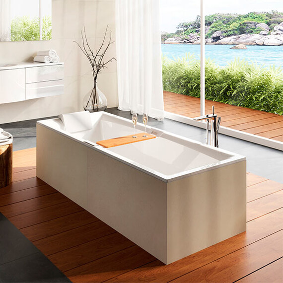 ВАННА АКРИЛОВАЯ RIHO STILL SQUARE 180X80