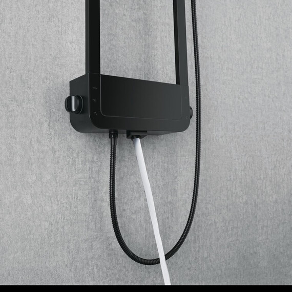 ДУШЕВАЯ ПАНЕЛЬ BLACK & WHITE W1020 ГРАФИТОВЫЙ ЧЕРНЫЙ