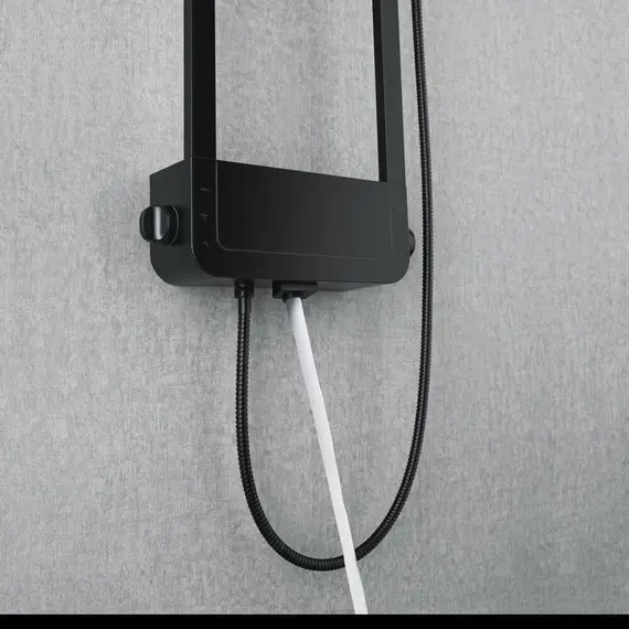 ДУШЕВАЯ ПАНЕЛЬ BLACK & WHITE W1020 ГРАФИТОВЫЙ ЧЕРНЫЙ