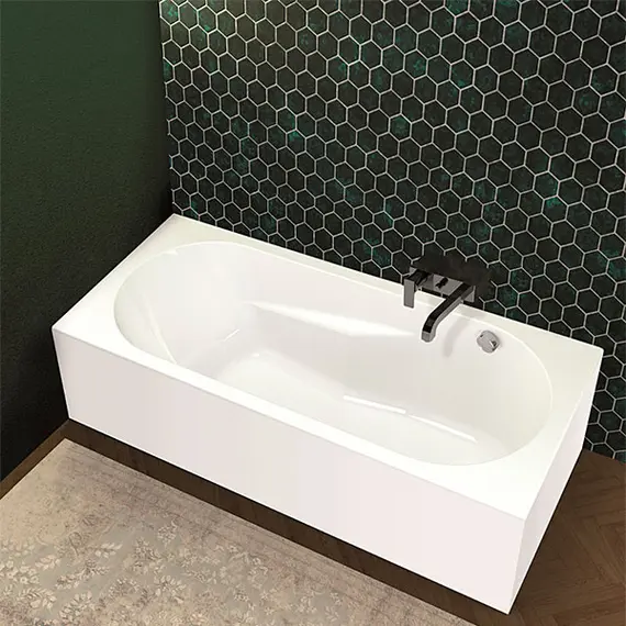 ВАННА АКРИЛОВАЯ RIHO LAZY PLUG & PLAY L 170X75