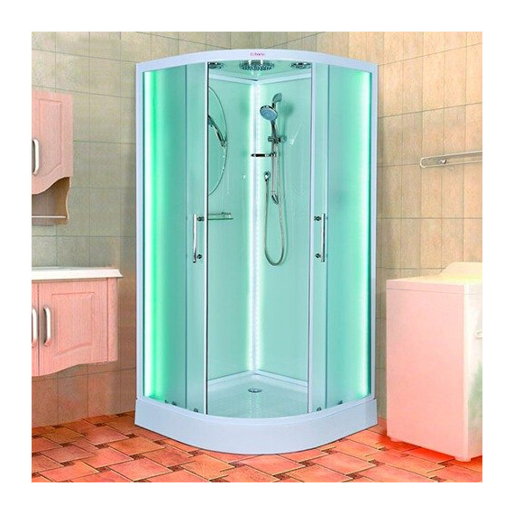 КАБИНА ДУШЕВАЯ ESBANO ES-L 100 CR (С ПОДСВЕТКОЙ)