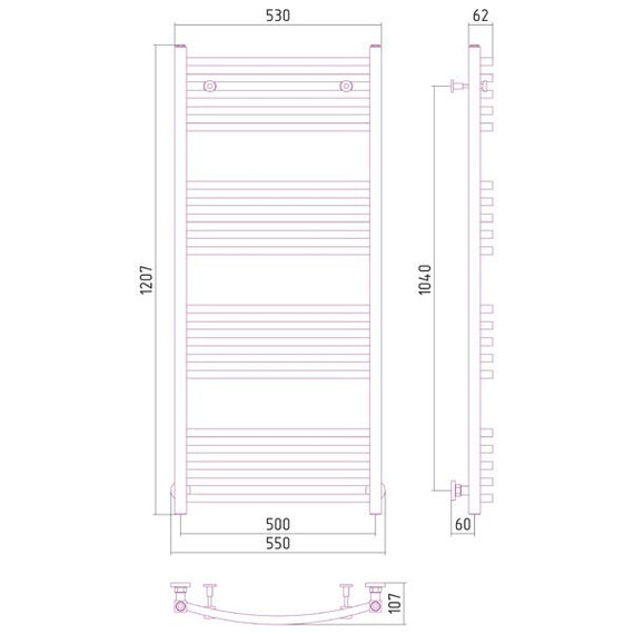 СУНЕРЖА АРКУС 1200Х500