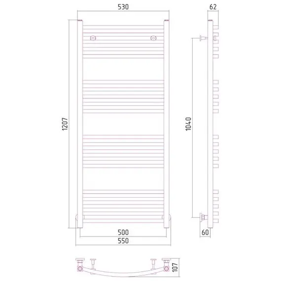 СУНЕРЖА АРКУС 1200Х500