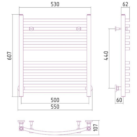 СУНЕРЖА АРКУС 600Х500