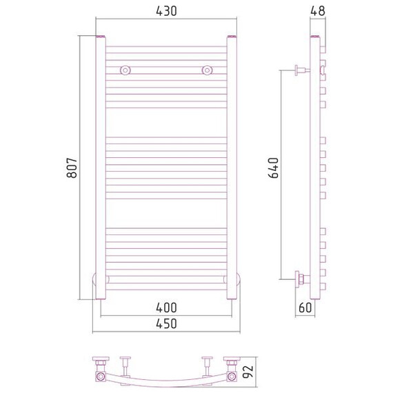 СУНЕРЖА АРКУС 800Х400