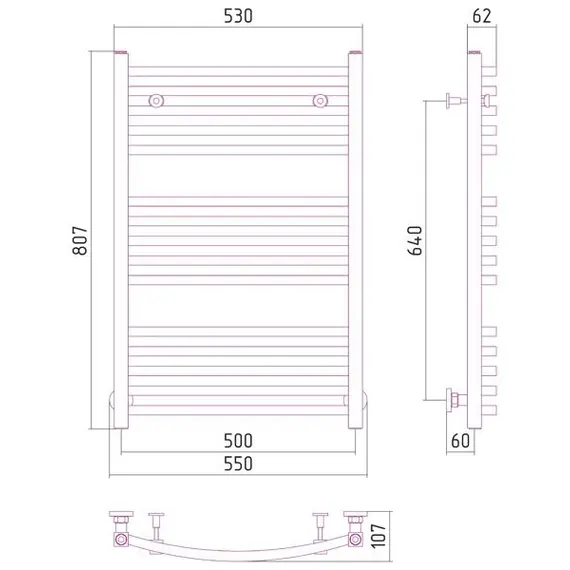 СУНЕРЖА АРКУС 800Х500