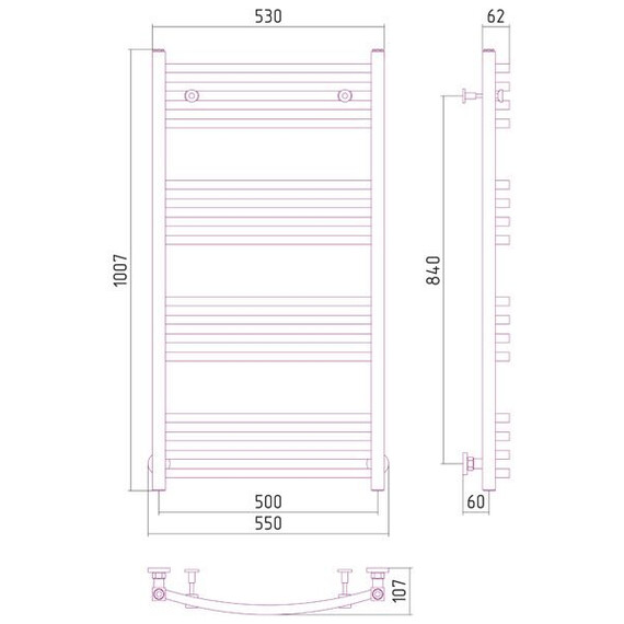 СУНЕРЖА АРКУС 1000Х500